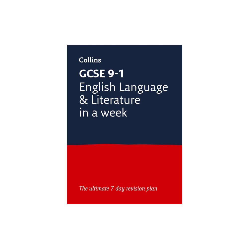HarperCollins Publishers GCSE 9-1 English Language and Literature In A Week (häftad, eng)