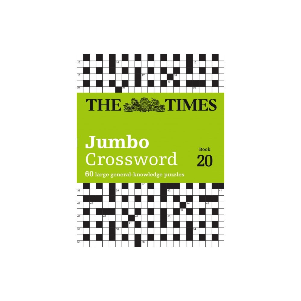 HarperCollins Publishers The Times 2 Jumbo Crossword Book 20 (häftad, eng)