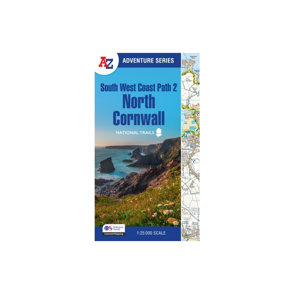 HarperCollins Publishers South West Coast Path 2 – North Cornwall (häftad, eng)