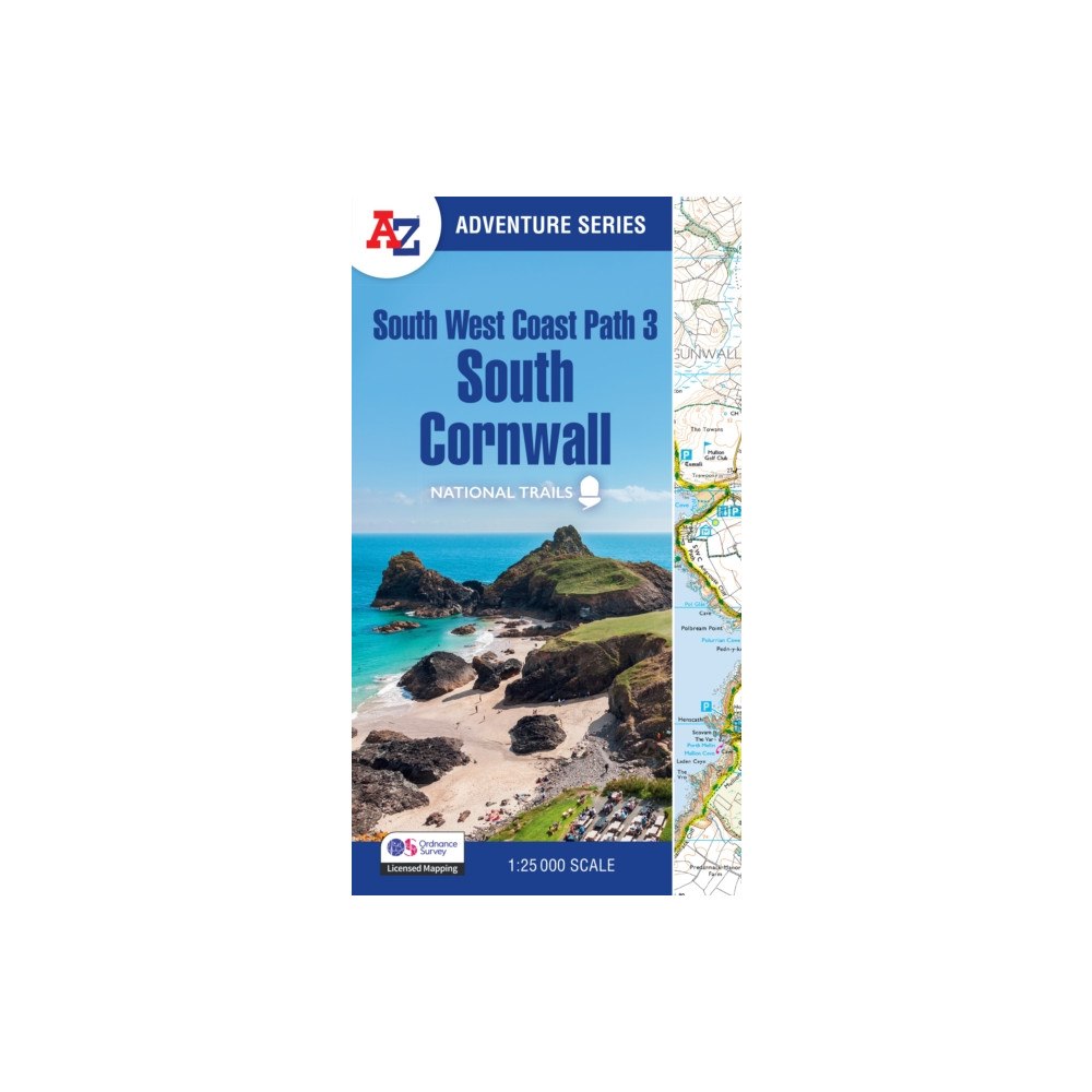 HarperCollins Publishers South West Coast Path 3 – South Cornwall (häftad, eng)