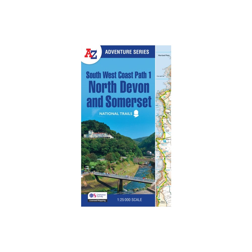 HarperCollins Publishers South West Coast Path 1 – North Devon & Somerset (häftad, eng)