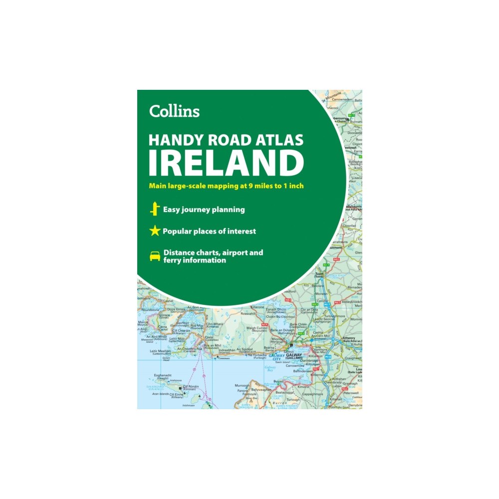 HarperCollins Publishers Collins Handy Road Atlas Ireland (häftad, eng)