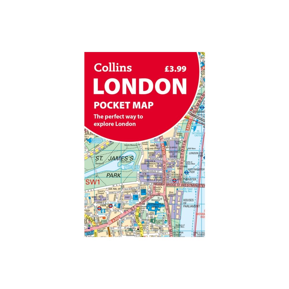 HarperCollins Publishers London Pocket Map