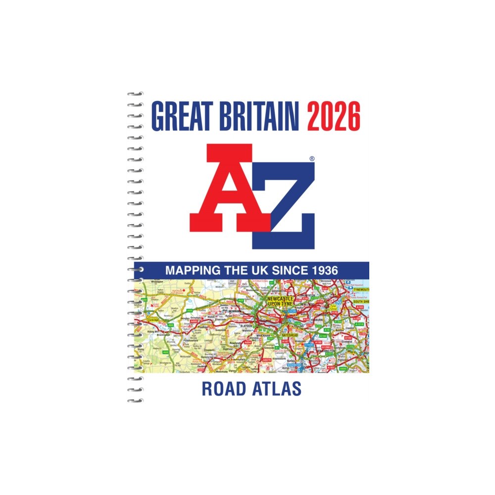 HarperCollins Publishers Great Britain A-Z Road Atlas 2026 (A4 Spiral) (bok, spiral, eng)
