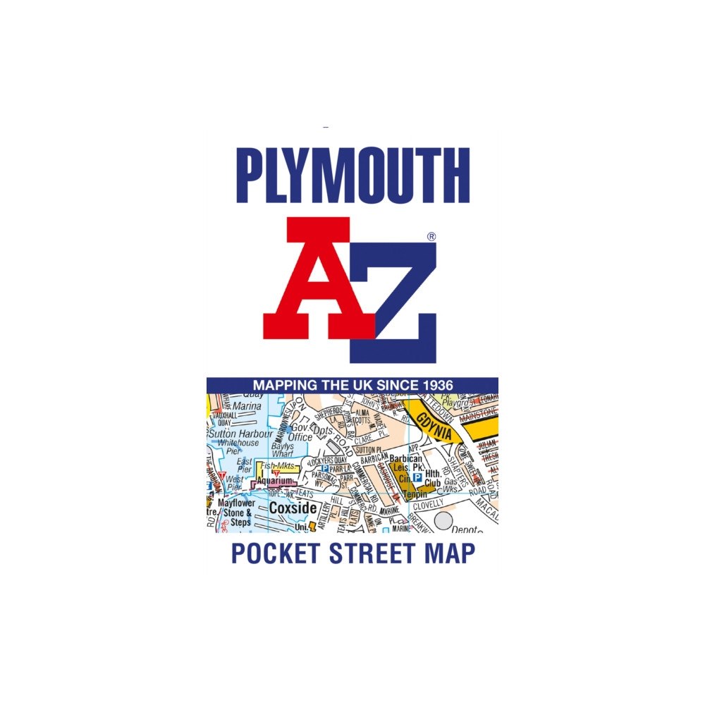 HarperCollins Publishers Plymouth A-Z Pocket Street Map