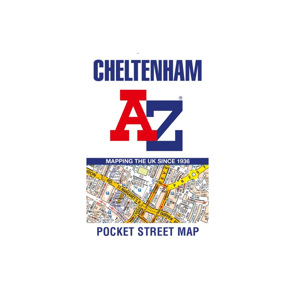 HarperCollins Publishers Cheltenham A-Z Pocket Street Map
