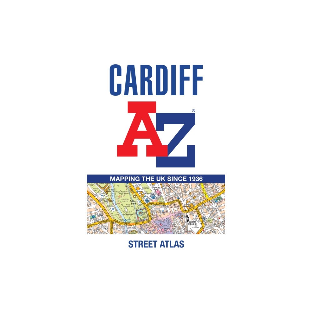 HarperCollins Publishers Cardiff A-Z Street Atlas (häftad, eng)