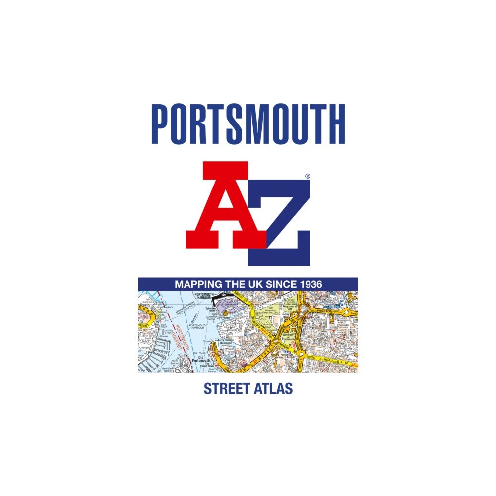 HarperCollins Publishers Portsmouth A-Z Street Atlas (häftad, eng)