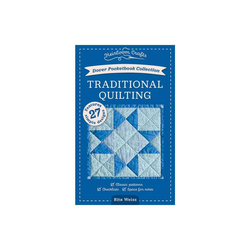 Dover publications inc. Dover Pocketbook Collection: Traditional Quilting (häftad, eng)