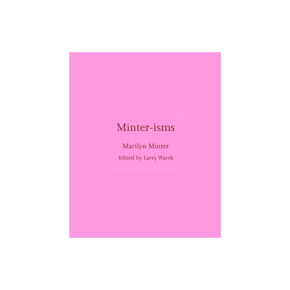 Princeton University Press Minter-isms (inbunden, eng)