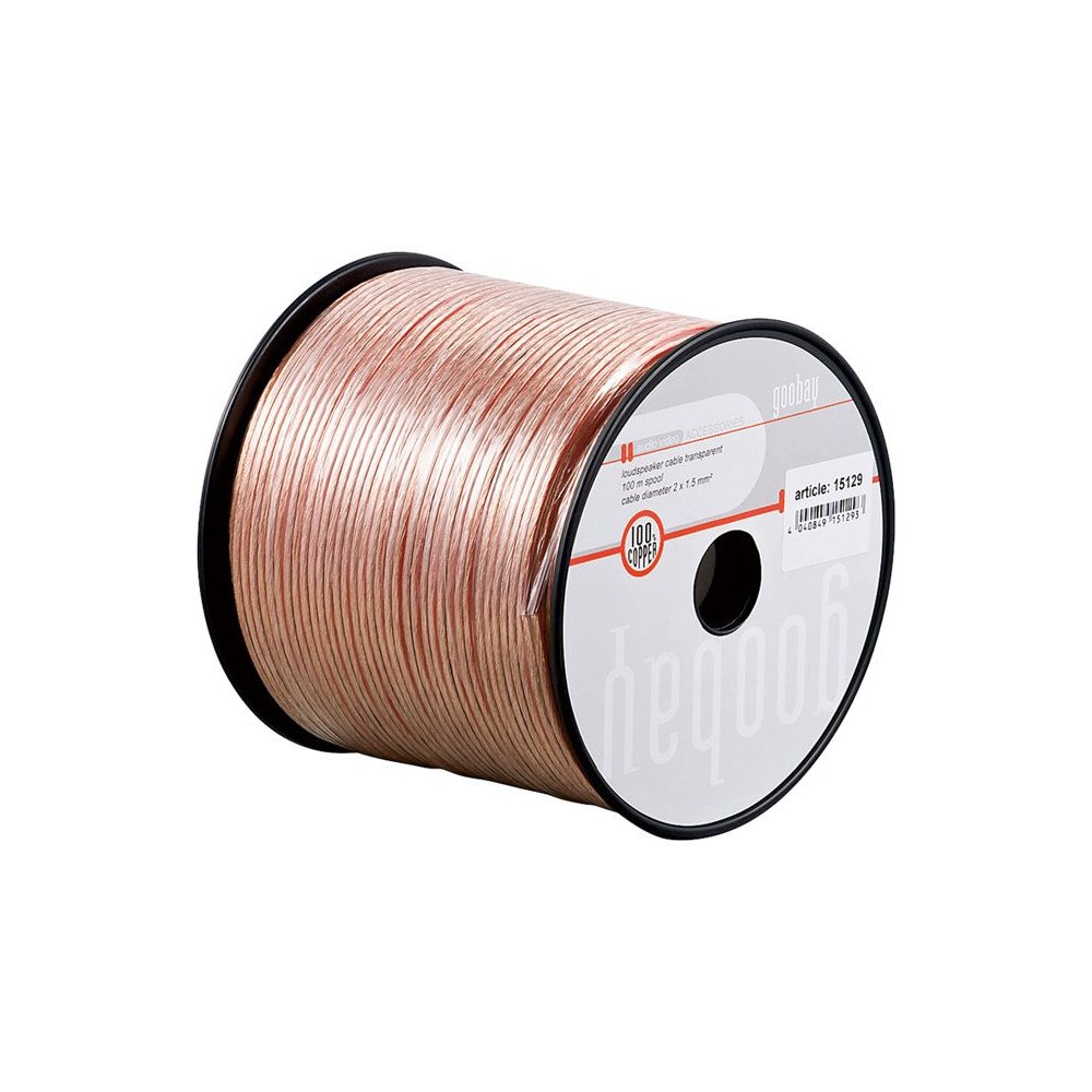 Goobay goobay bulkhögtalarkabel - 100 m