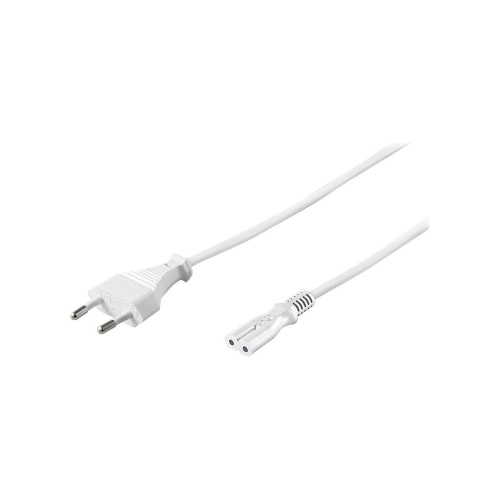 Goobay goobay NK 104 W - strömkabel - power IEC 60320 C7 till Eurokontakt - 5 m