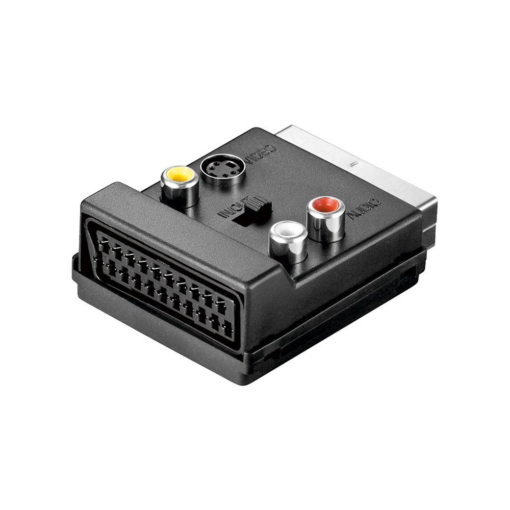 Goobay goobay AVK 198 - adapter för video / ljud - S-Video / sammansatt video / audio