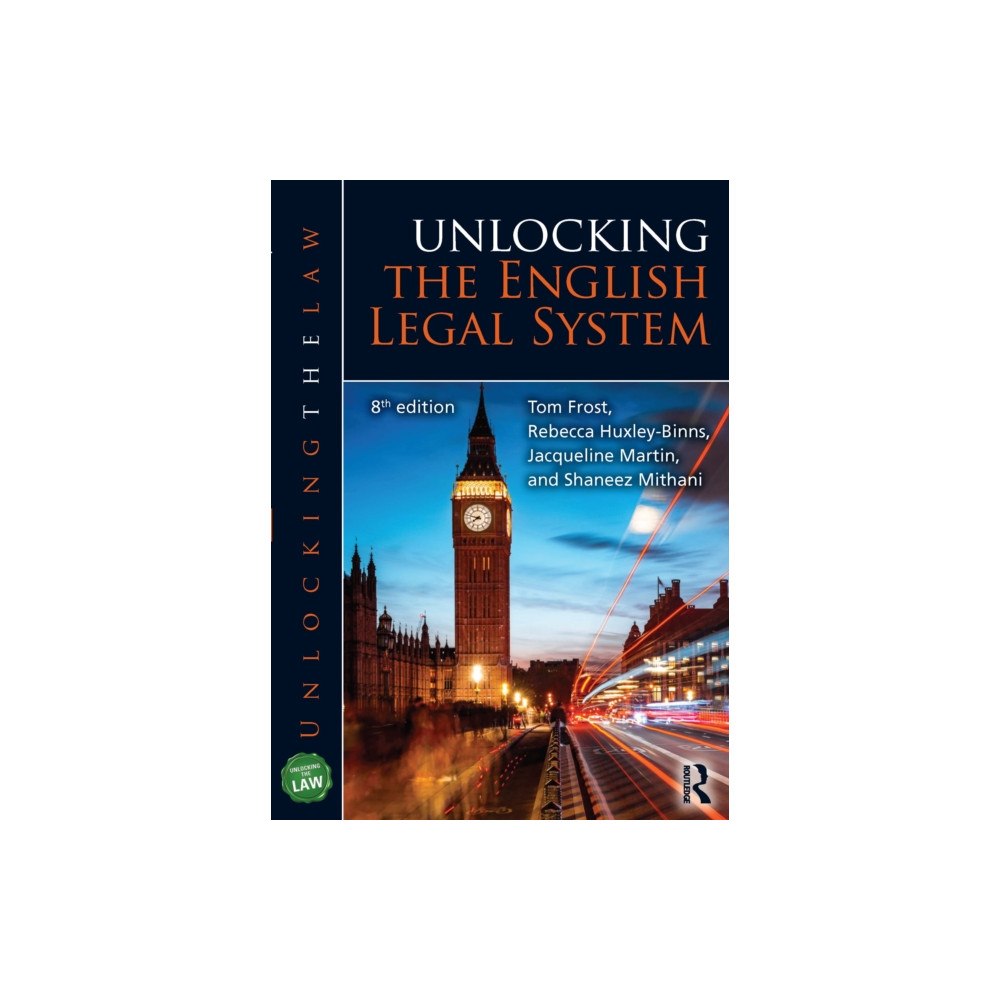 Taylor & francis ltd Unlocking the English Legal System (häftad, eng)