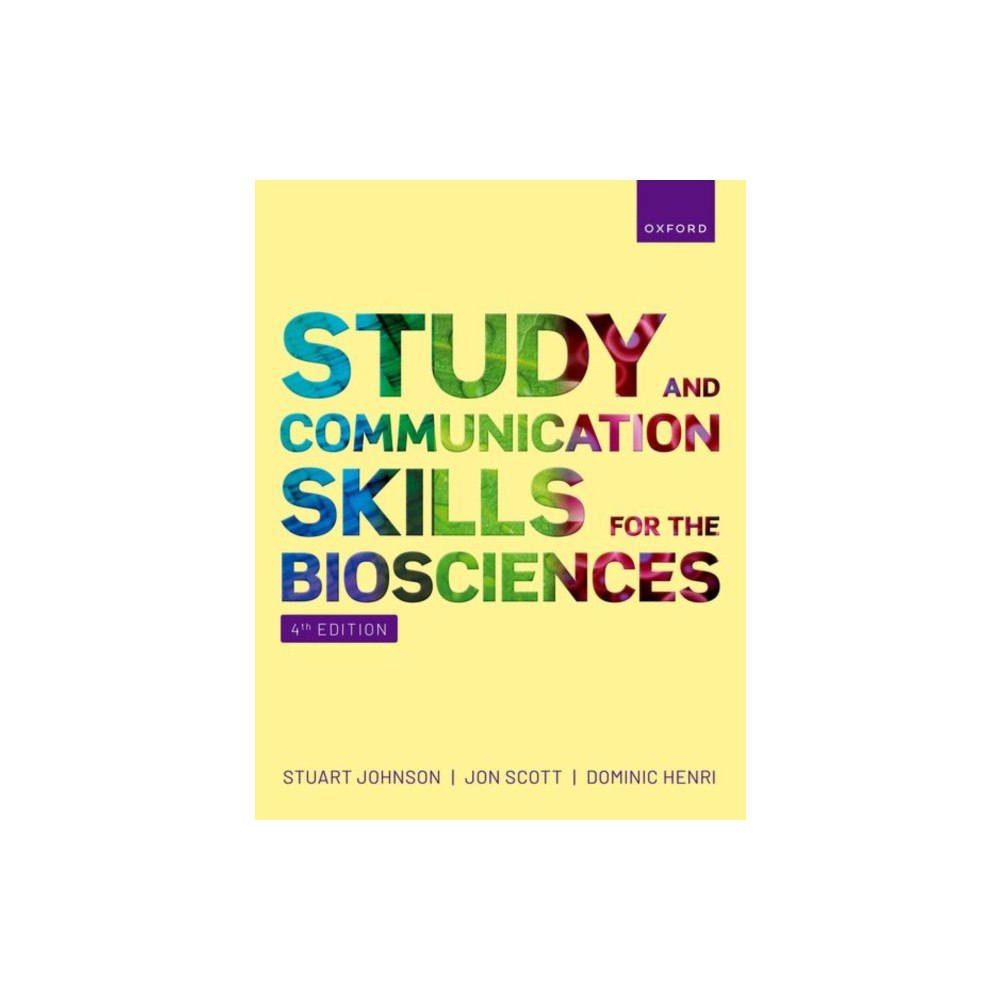 Oxford University Press Study and Communication Skills for the Biosciences (häftad, eng)