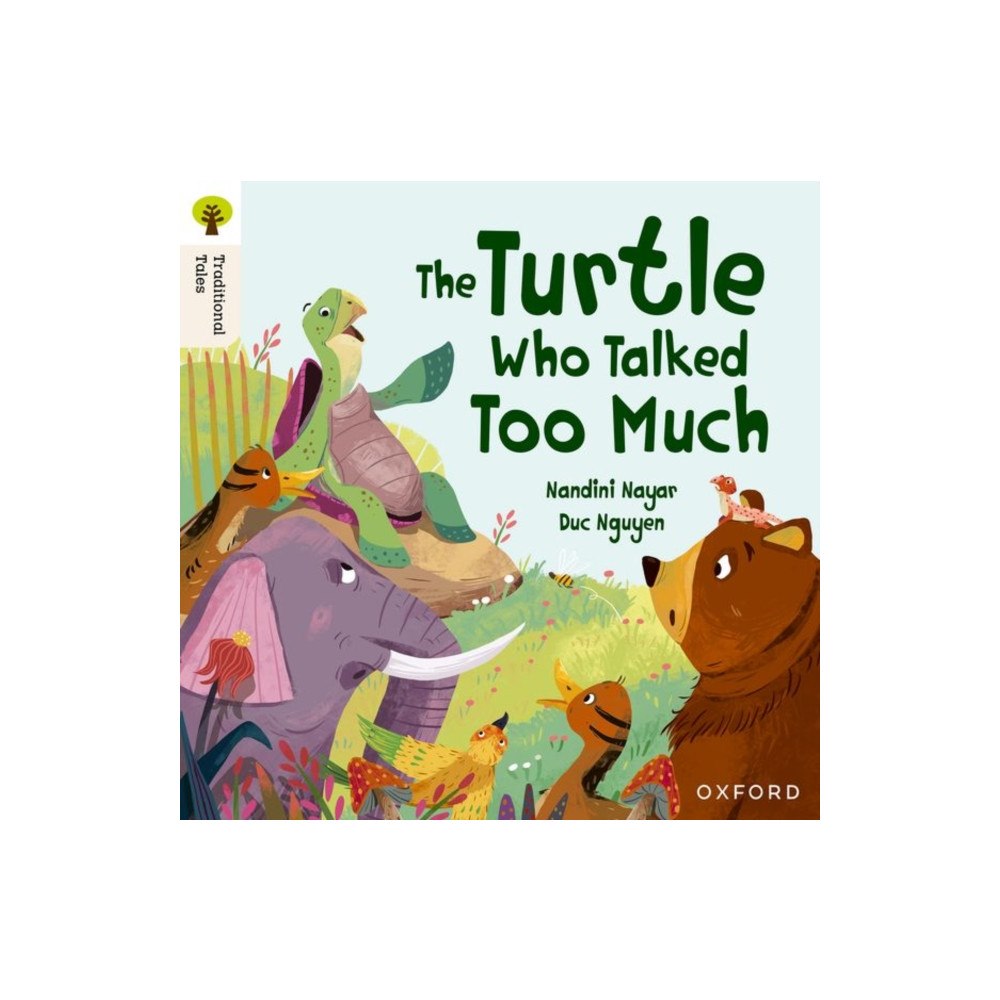 Oxford University Press Oxford Reading Tree Traditional Tales: Level 8: The Turtle Who Talked Too Much (häftad, eng)