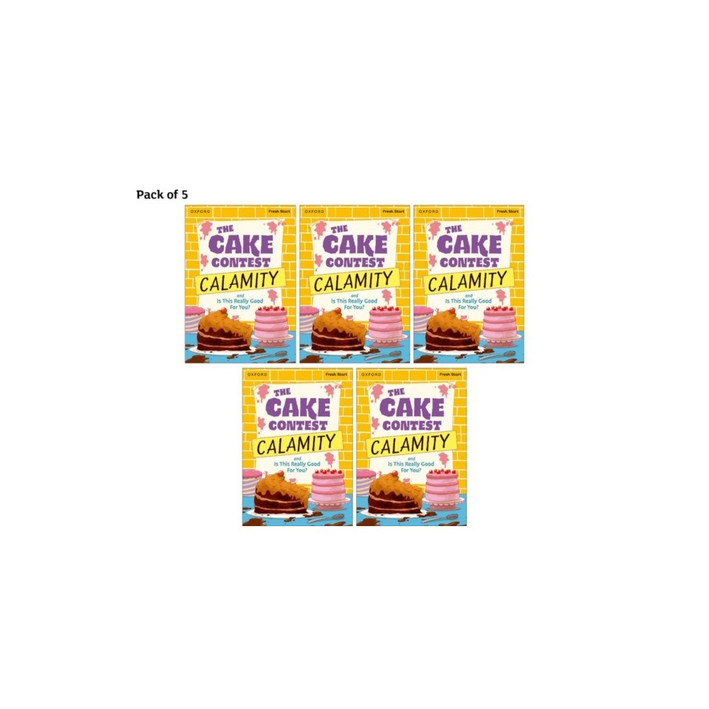 Oxford University Press Read Write Inc. Fresh Start Readers: Book 9: The Cake Contest Calamity & Is This Really Good For You? - Pack of 5 (häfta...