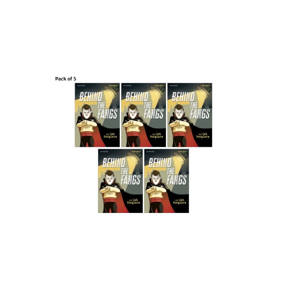 Oxford University Press Read Write Inc. Fresh Start Readers: Book 15: Behind the Fangs & Cat Burglars - Pack of 5 (häftad, eng)