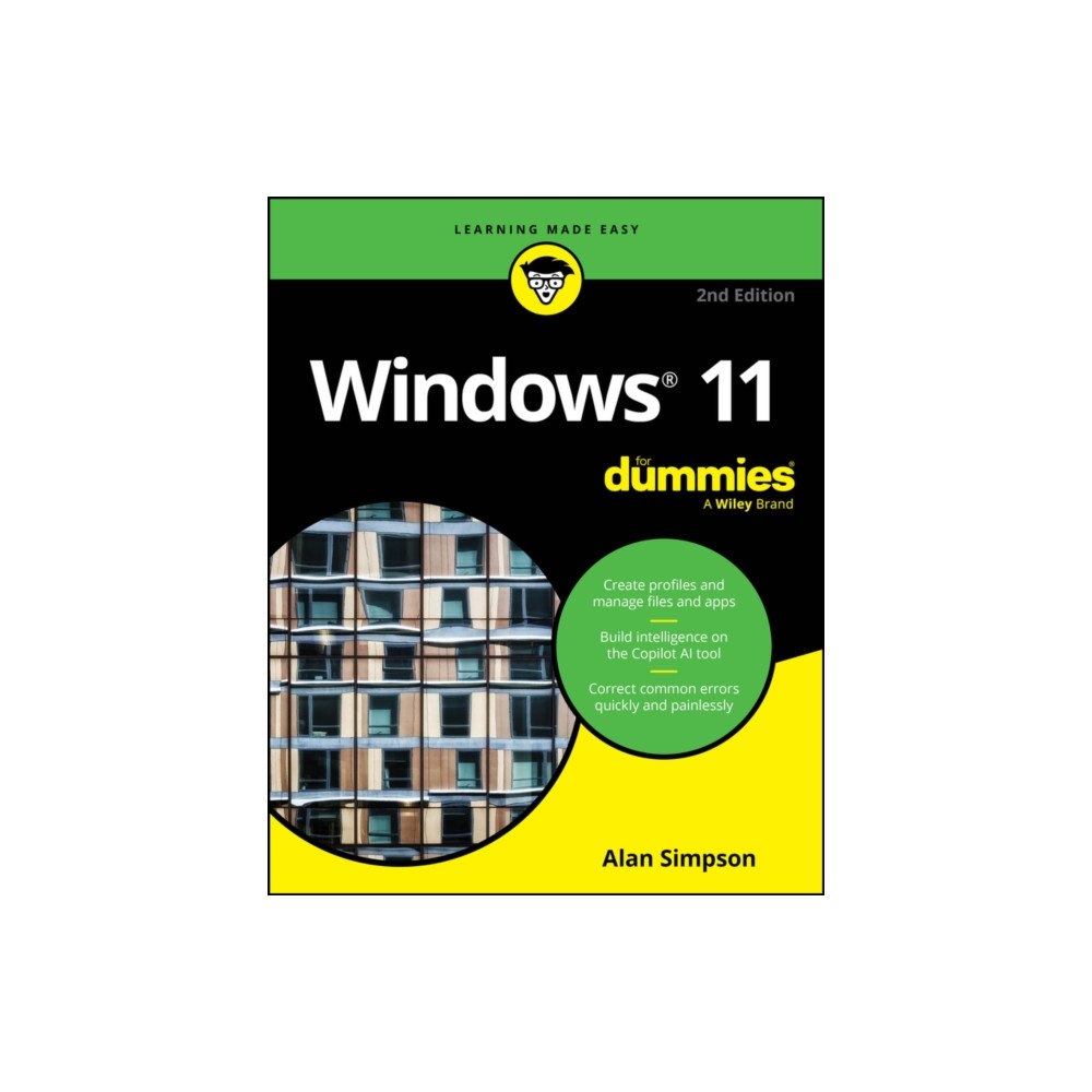 John Wiley & Sons Inc Windows 11 For Dummies, 2nd Edition (häftad, eng)
