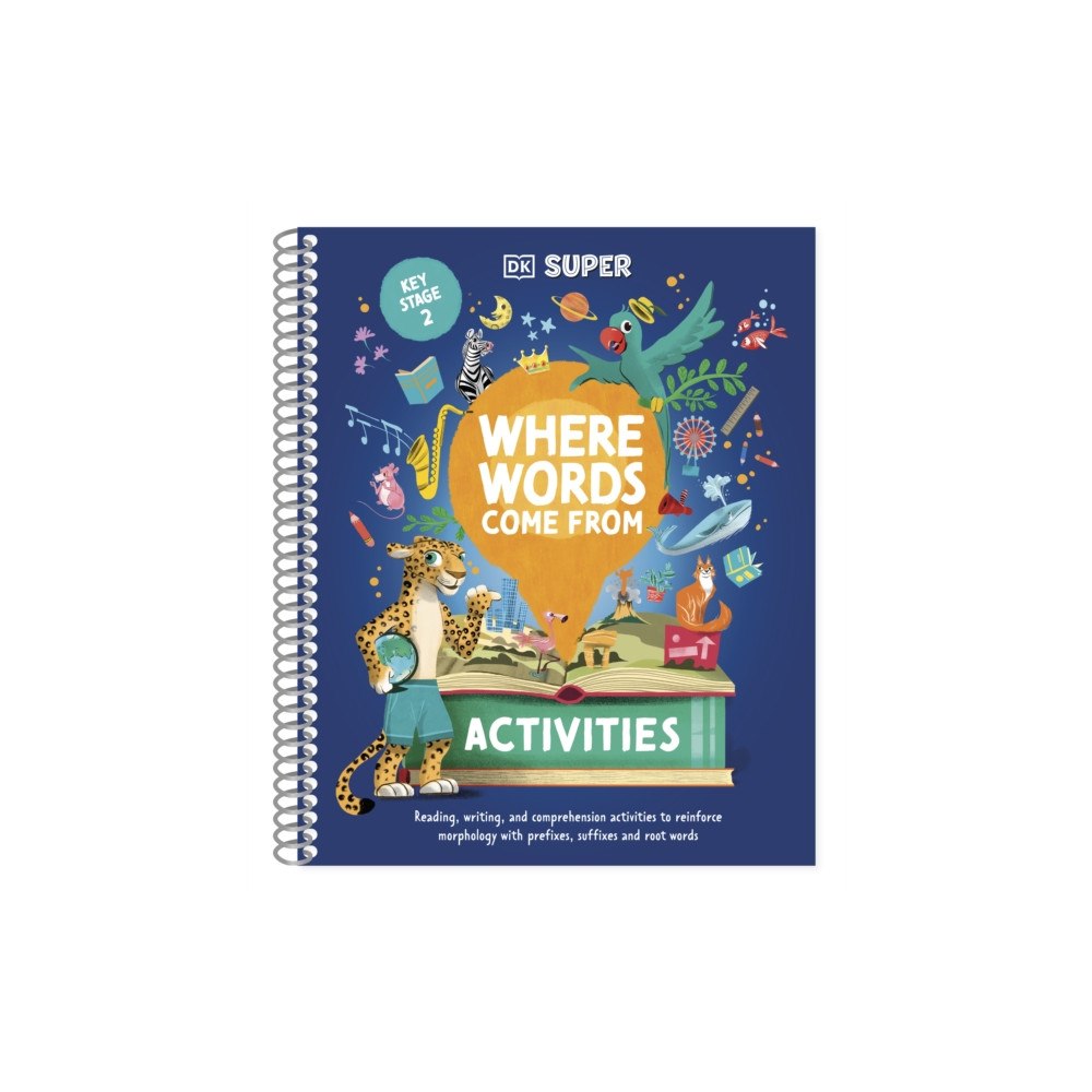 Dorling Kindersley Ltd DK Super Where Words Come From Activities (bok, spiral, eng)