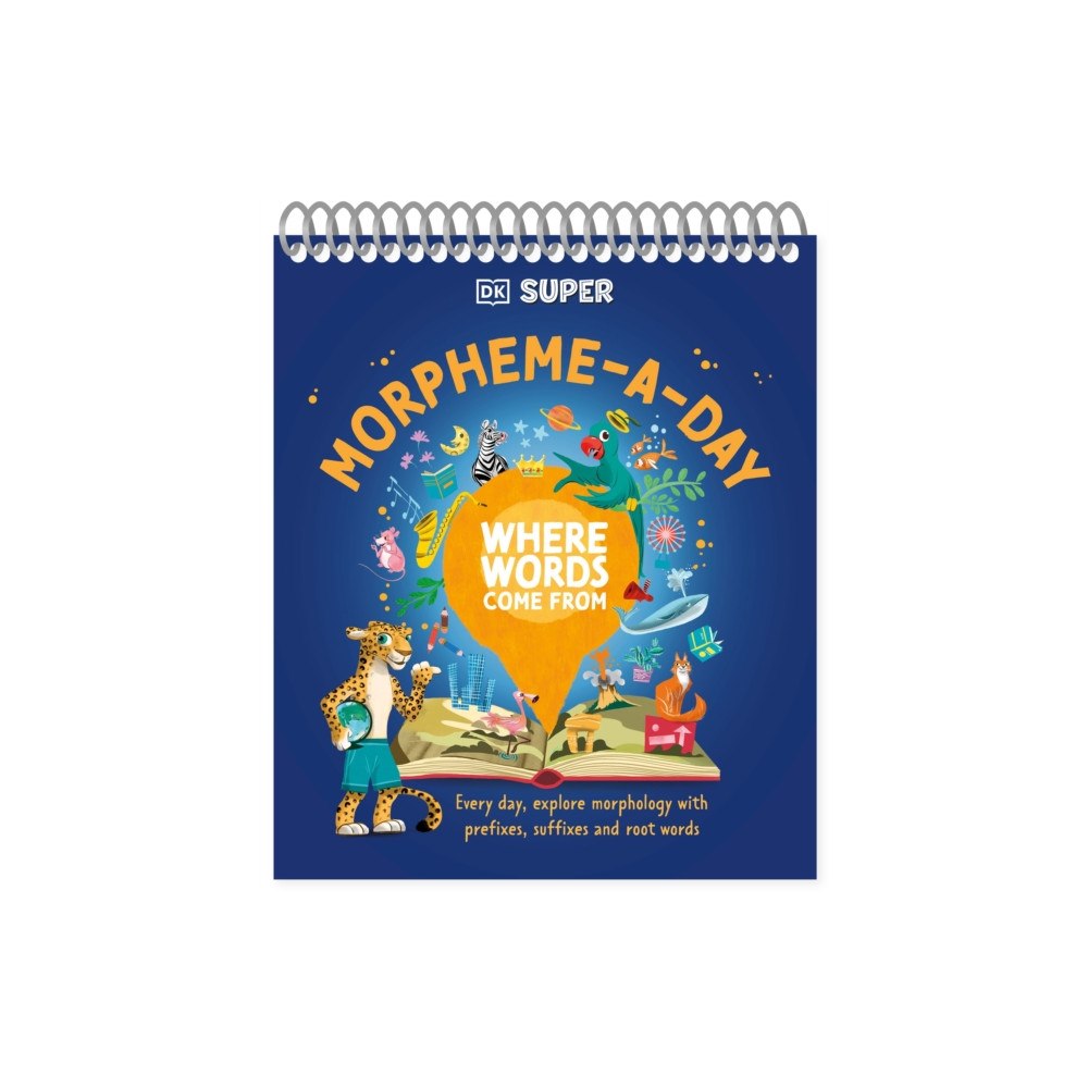 Dorling Kindersley Ltd DK Super Where Words Come From Morpheme-A-Day (bok, spiral, eng)