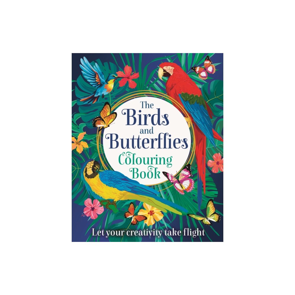 Arcturus publishing ltd The Birds and Butterflies Colouring Book (häftad, eng)