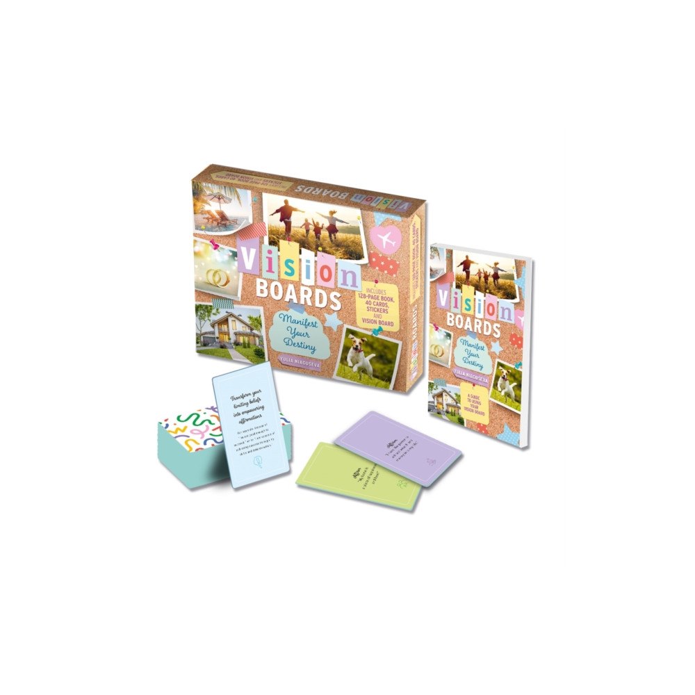 Arcturus publishing ltd Vision Boards Manifest Your Destiny Kit (häftad, eng)