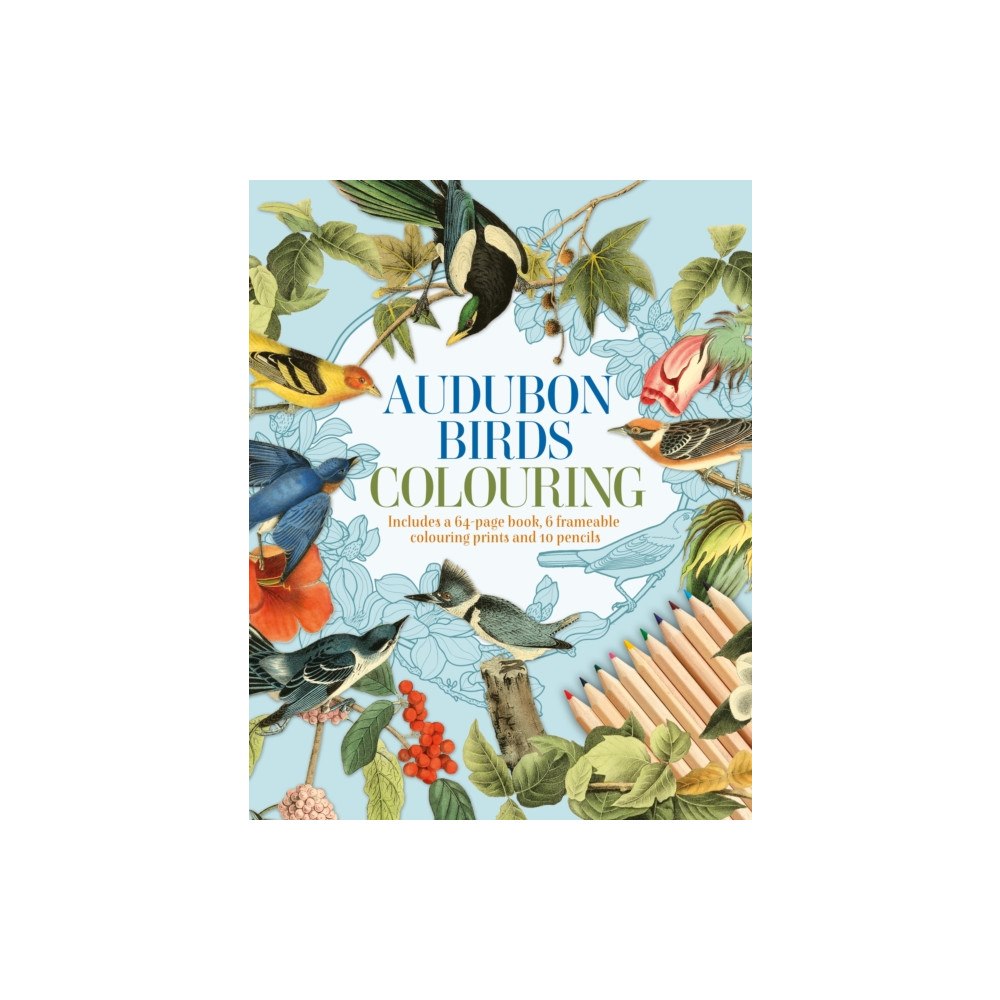 Arcturus publishing ltd Audubon Birds Colouring Kit (häftad, eng)
