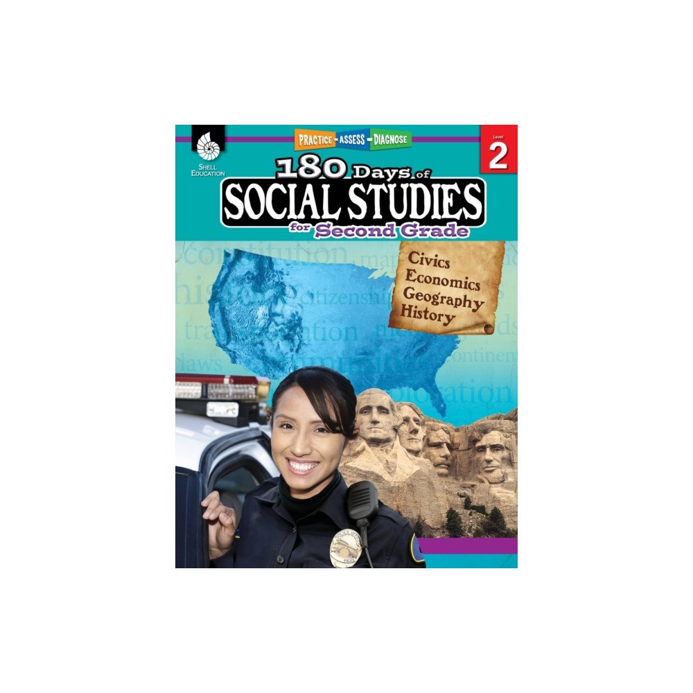 Shell Educational Publishing 180 Days™: Social Studies for Second Grade (häftad, eng)