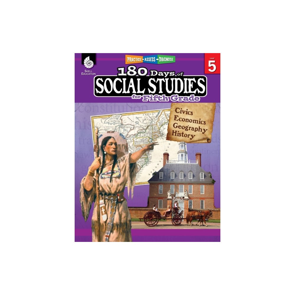 Shell Educational Publishing 180 Days™: Social Studies for Fifth Grade (häftad, eng)
