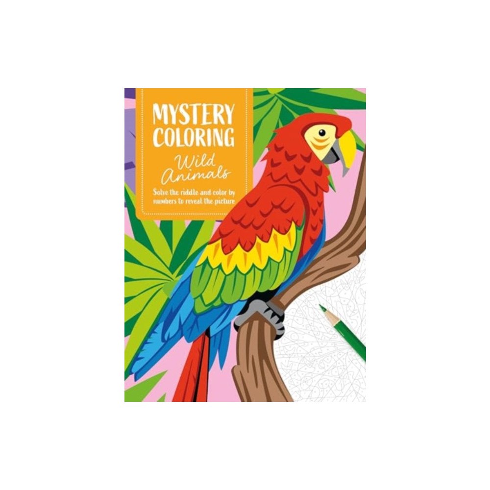 David & Charles Mystery Coloring Wild Animals (häftad, eng)