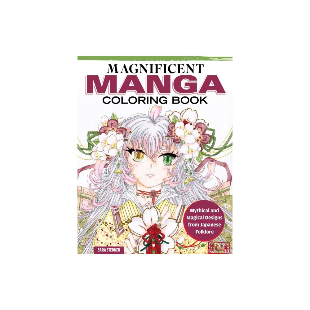 Design Originals Magnificent Manga Coloring Book (häftad, eng)