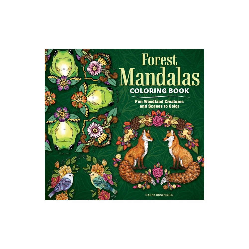 Design Originals Forest Mandalas Coloring Book (häftad, eng)