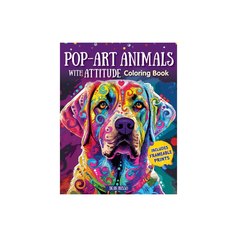 Design Originals Pop Art Animals Coloring Book (häftad, eng)