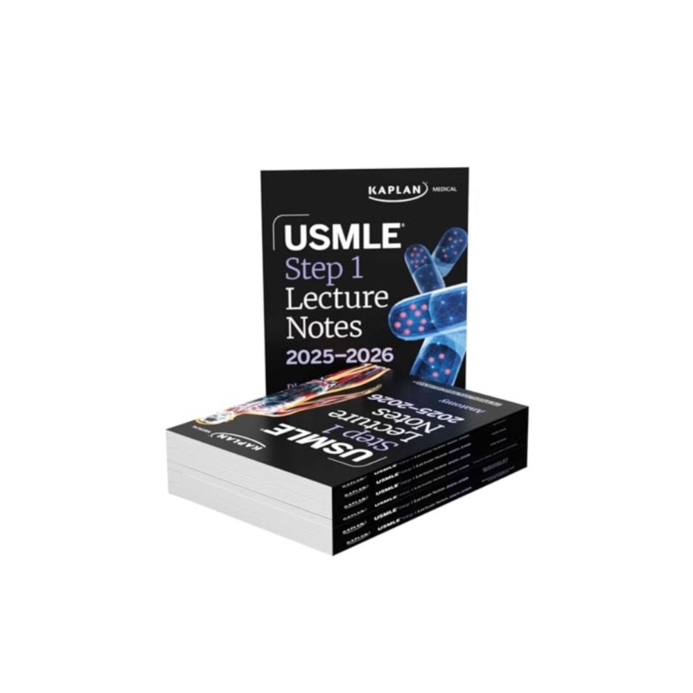 Kaplan AEC Education USMLE Step 1 Lecture Notes, Twelfth Edition (2025-2026): 7-Book Preclinical Review (häftad, eng)
