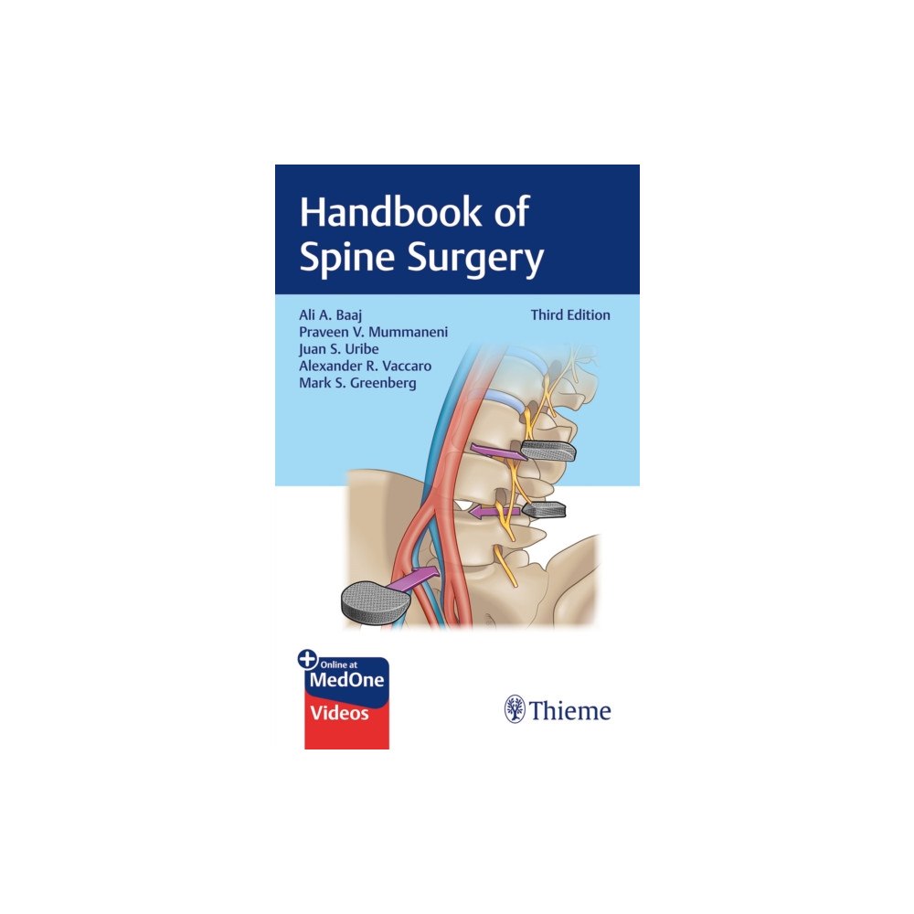 Thieme Medical Publishers Inc Handbook of Spine Surgery (häftad, eng)