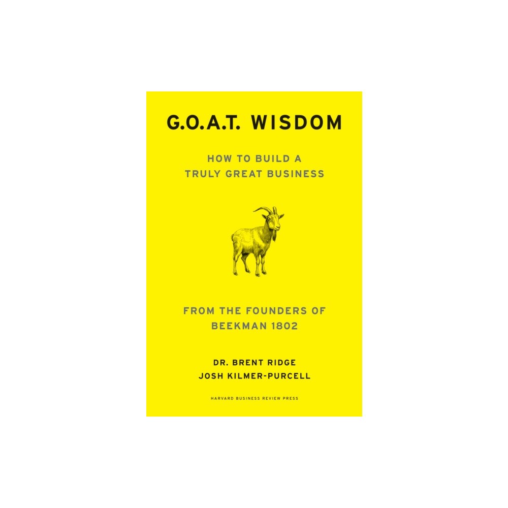 Harvard Business Review Press G. O. A. T. Wisdom (inbunden, eng)