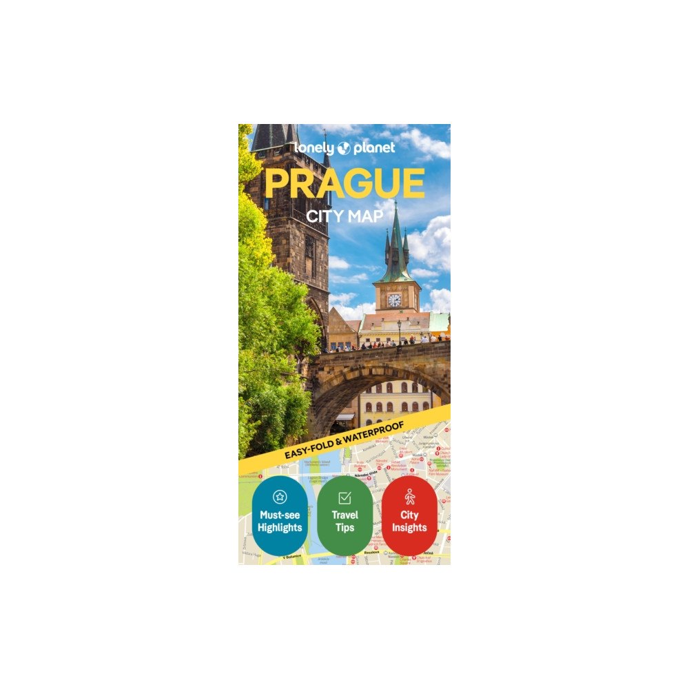 Lonely Planet Global Limited Lonely Planet Prague City Map