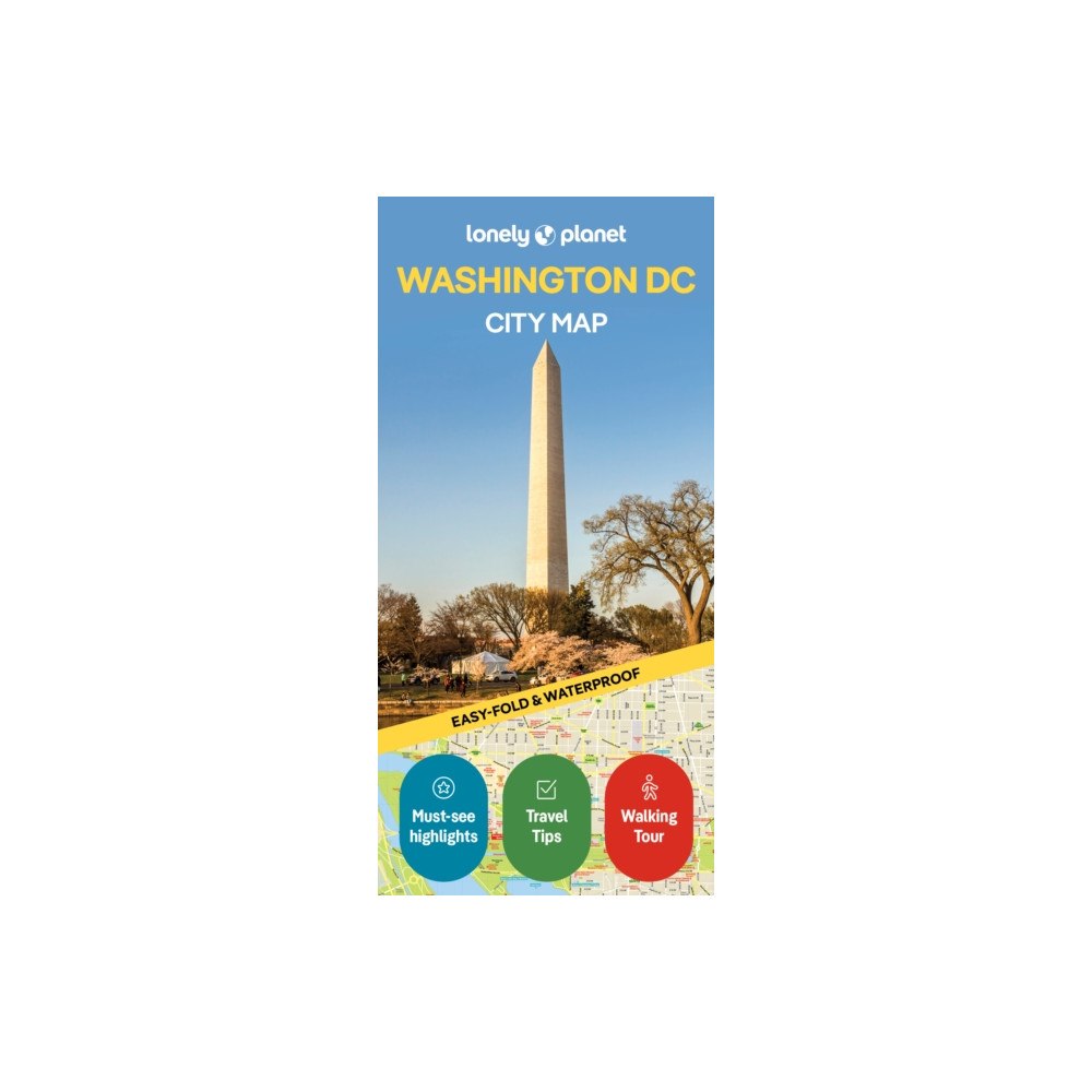 Lonely Planet Global Limited Lonely Planet Washington DC City Map