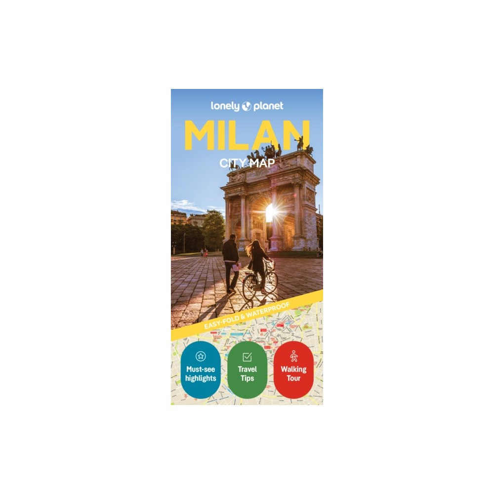 Lonely Planet Global Limited Lonely Planet Milan City Map