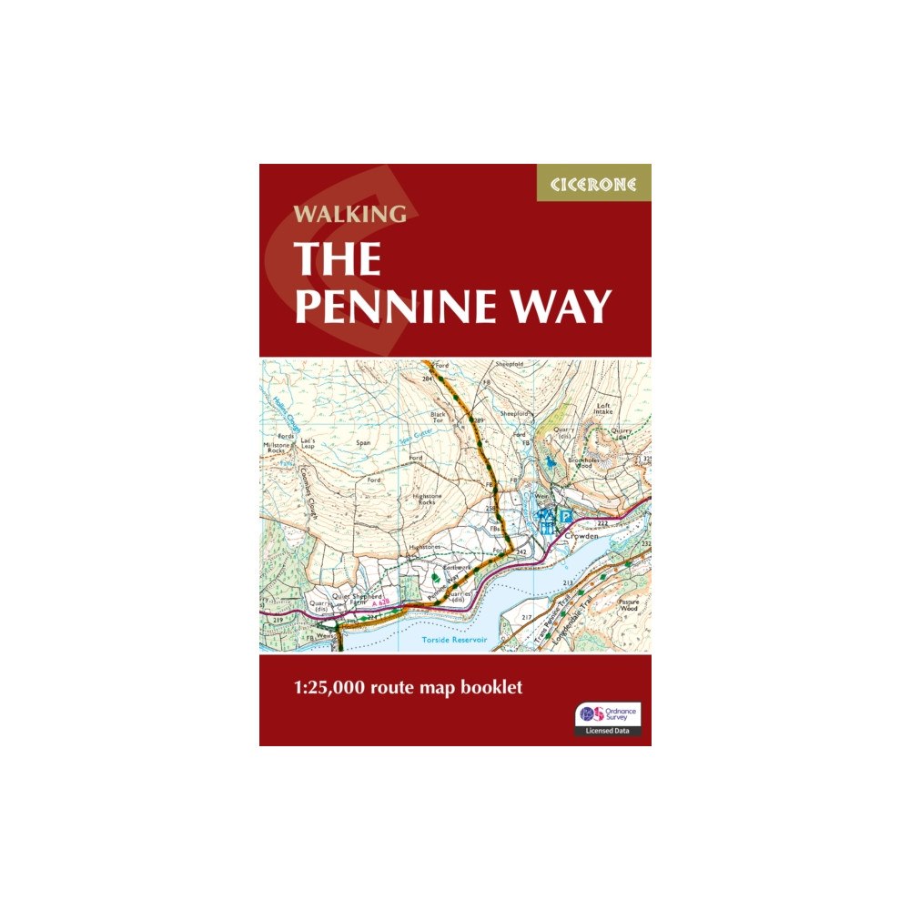 Cicerone Press Walking the Pennine Way Map Booklet (häftad, eng)
