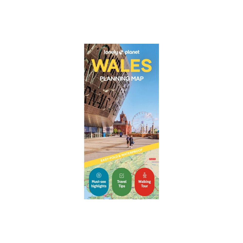 Lonely Planet Global Limited Lonely Planet Wales Planning Map