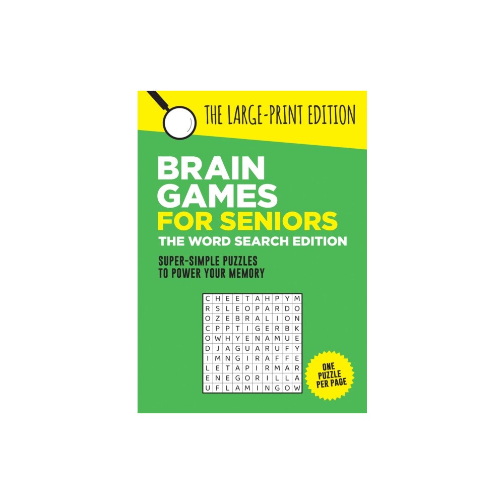 Summersdale Publishers Brain Games for Seniors: The Word Search Edition (häftad, eng)