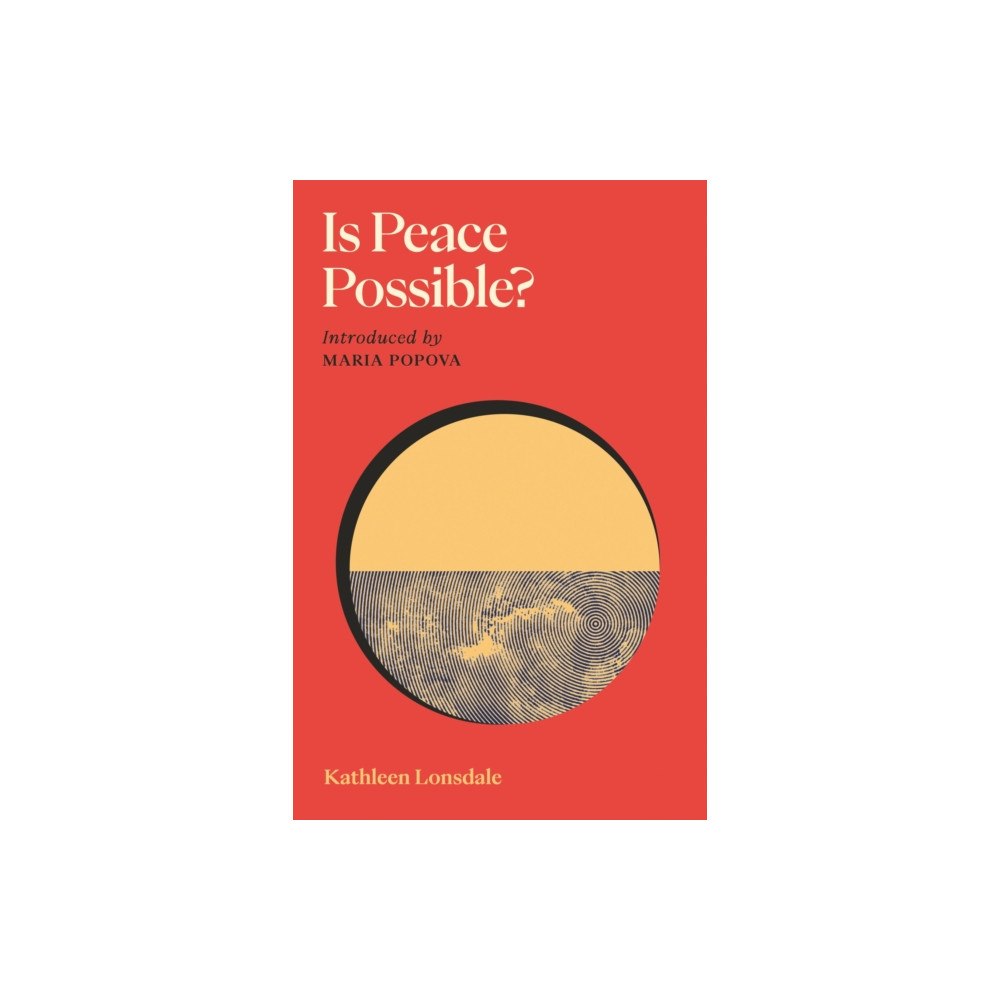 Canongate Books Is Peace Possible? (inbunden, eng)