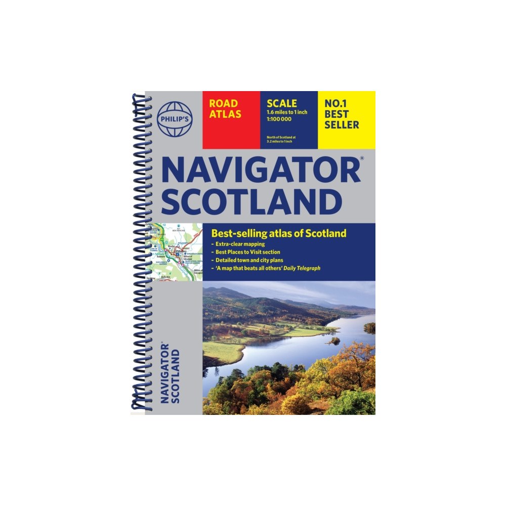 Octopus publishing group Philip's Navigator Scotland (bok, spiral, eng)