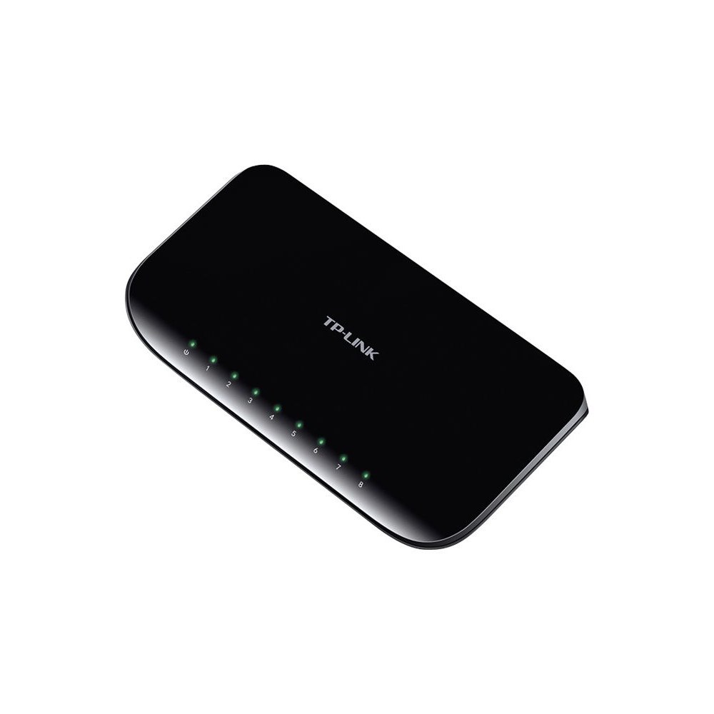 TP-LINK Technologies TP-Link TL-SG1008D 8-Port Gigabit Desktop Switch - switch - 8 portar