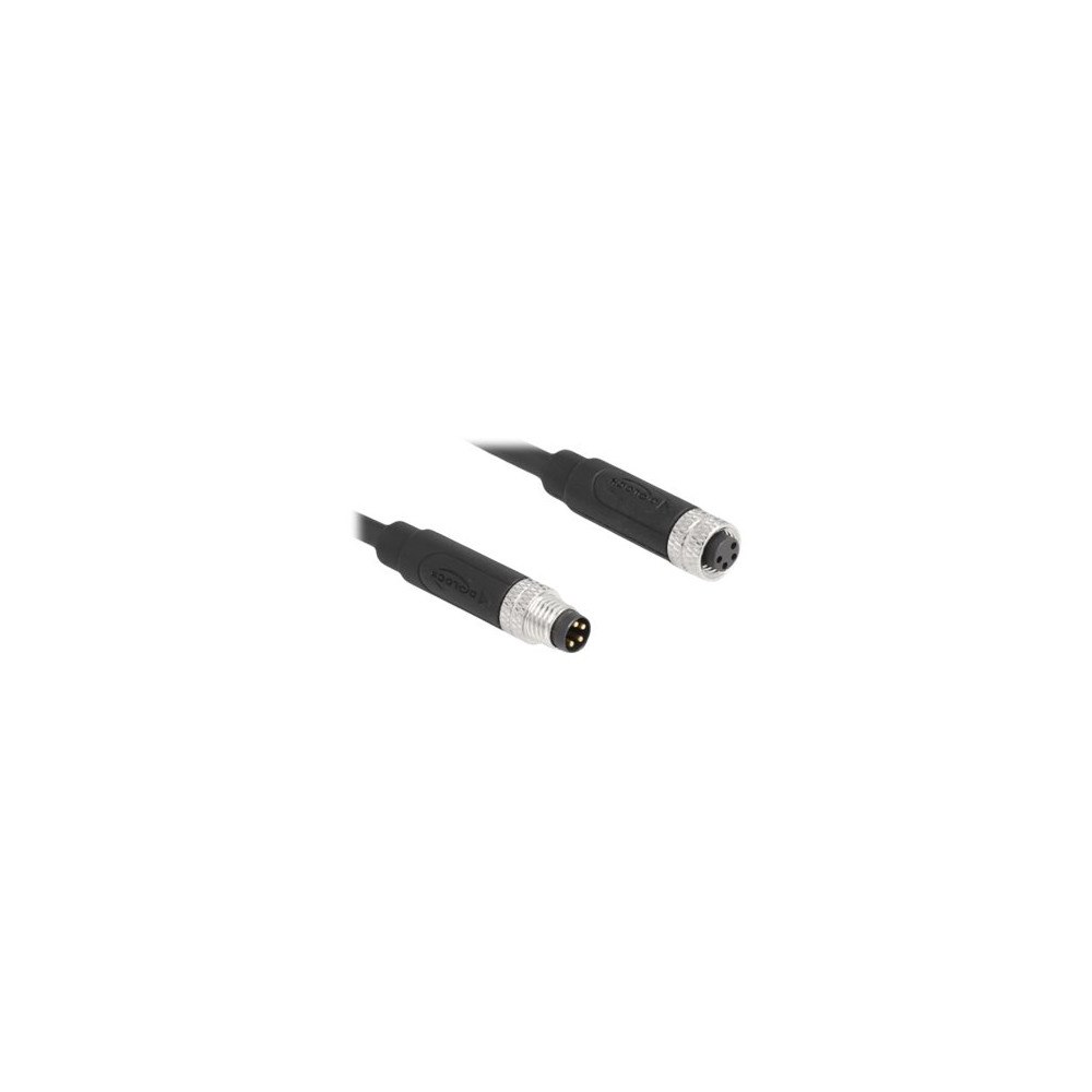 DeLOCK Delock patch-kabel - 2 m - svart