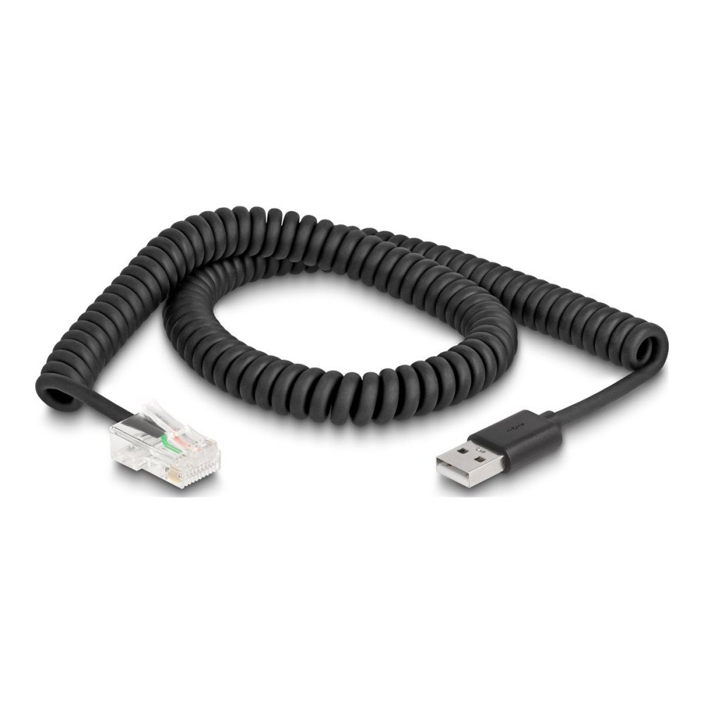 DeLOCK Delock - streckkodscannersladd - RJ-50 till USB - 2 m