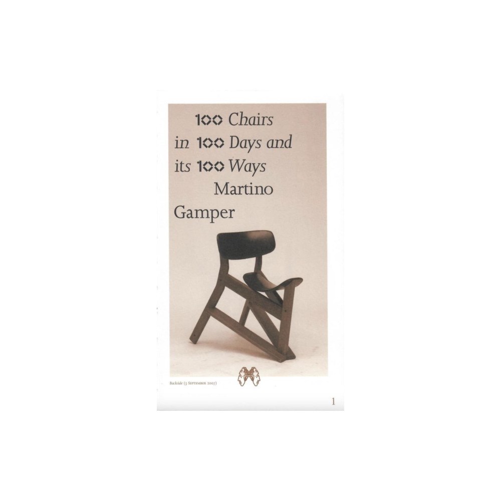 Dent-De-Leone 100 Chairs in 100 Days and its 100 Ways (5th edition, 5th size) (häftad, eng)