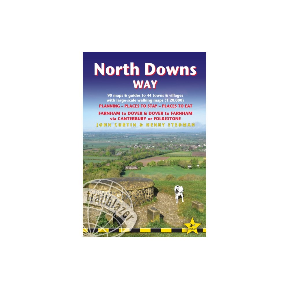 Trailblazer Publications North Downs Way Trailblazer Walking Guide 3e (häftad, eng)